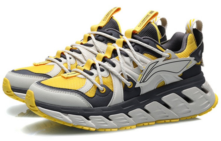Lookbook Li-Ning Wings ''Jaune Blanc Noir'' ARLQ031-3