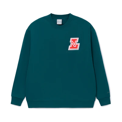 Li-Ning Winter Fleece Pullover Sweatshirt Dark Green Unisex Sports Fashion AWDRG92-3