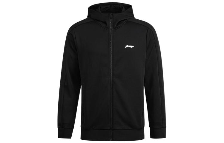 Li-Ning Woven Breathable Hooded Jacket Black - Sports Lifestyle Series AWDR651-1