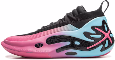Li-Ning WOW 11 Way of Wade Miami Nights Mid Basketball Shoes Black/Pink ABAU049-33 Li-Ning WOW 11 Way of Wade Miami Nights Mid Basketball Shoes Black/Pink ABAU049-33
