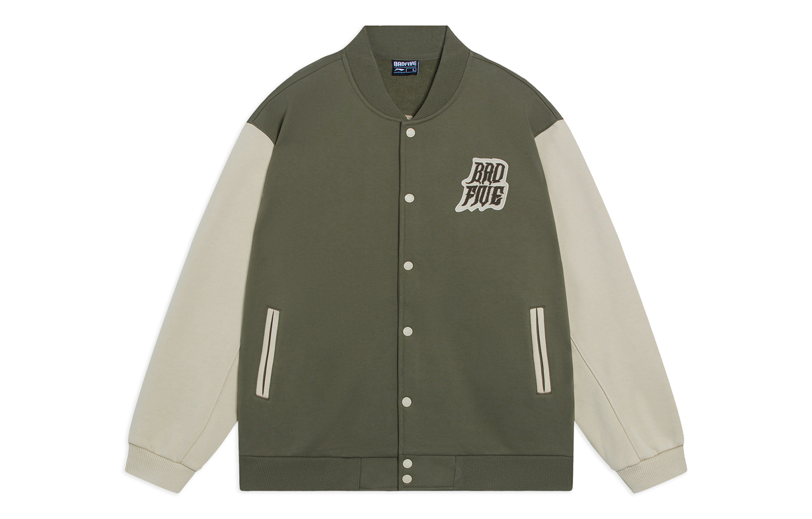 Li-Ning Wu Series Retro Baseball Jacket Army Green AJDT043-5
