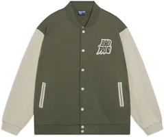Li-Ning Wu Series Retro Baseball Jacket Army Green AJDT043-5 Li-Ning Wu Series Retro Baseball Jacket Army Green AJDT043-5
