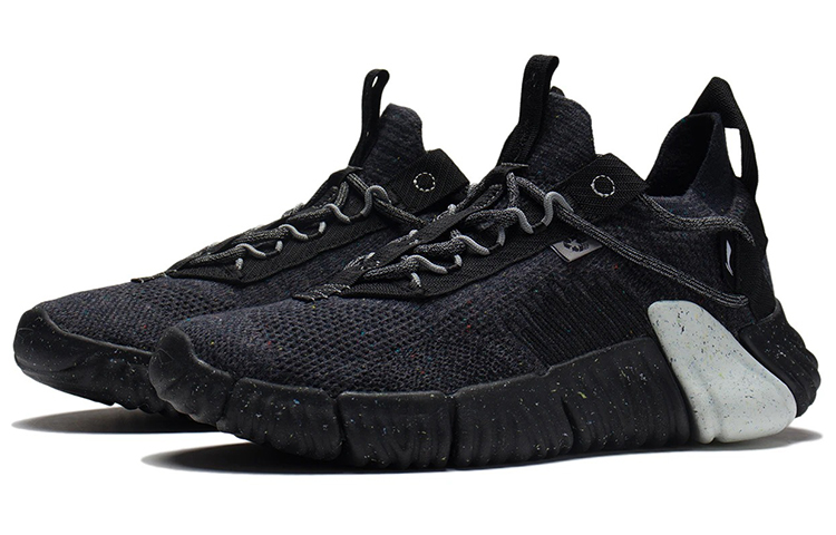 Lookbook Li-Ning WuKong 'Black Grey' AGLS025-2