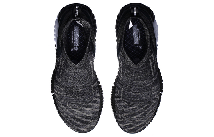 Shop Li-Ning WuKong No Boundry Hi 'Black Grey' AGLM163-3
