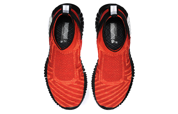 Shop Li-Ning WuKong No Boundry Hi 'Black Red' AGLM197-1