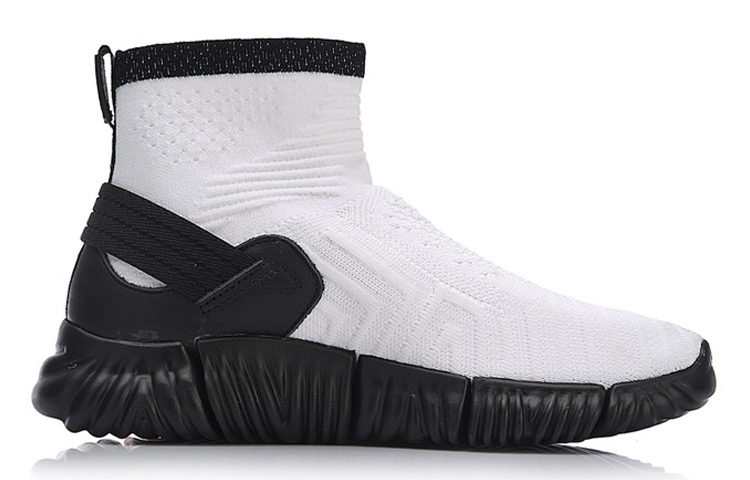 Lookbook Li-Ning WuKong No Boundry Hi 'Black White' AGLM163-5