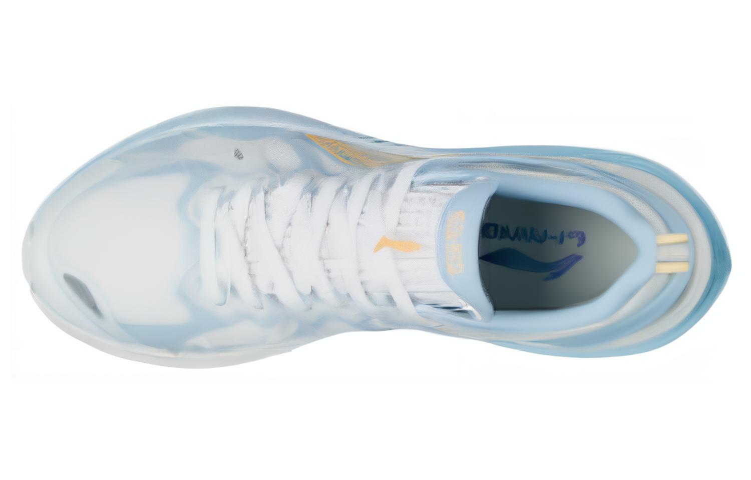 Lookbook 李寧 吾適5S 2.0 防滑耐磨 低筒 跑步鞋 男款 白藍