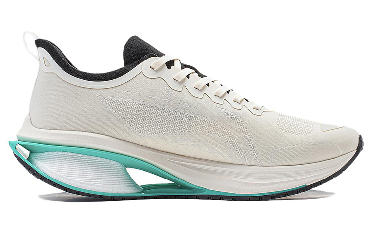 Order LiNing李寧 吾適5S 3.0 輕量高回彈 耐磨透氣減震 低幫 跑步鞋 男款 米白色