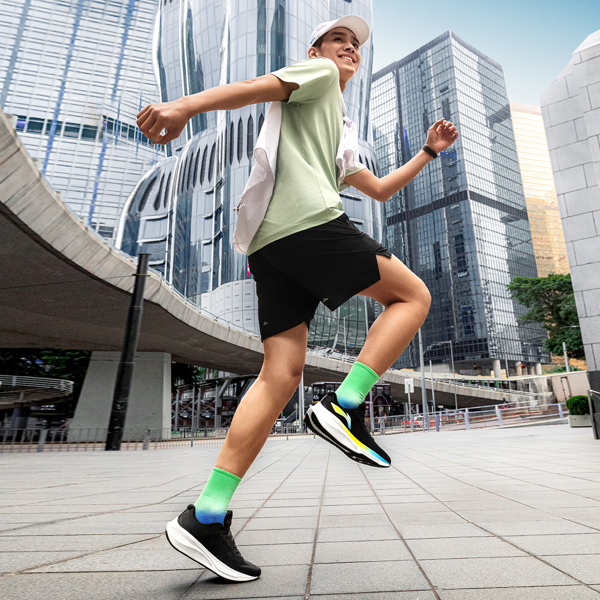 Cheap Li-Ning Wushi Lite 2.0 'Hitam Biru Kuning' ARSU009-6