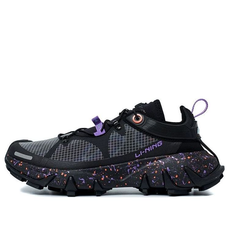 Li-Ning WuXing Paris Fashion Week SS21 'Black Purple' AGBR055-2