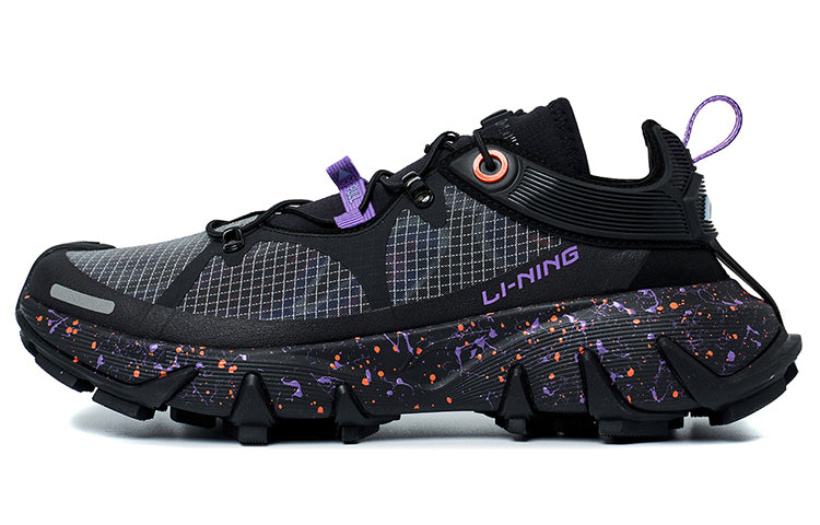 Order 李寧 五行 パリコレSS21 黒紫 (Lining Wuxing PariKore SS21 Kuro-Murasaki) AGBR055-2