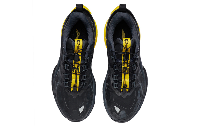Lookbook Li-Ning X-Claw ACE 'Hitam Kuning' ARYR017-1