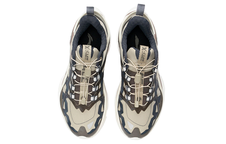Lookbook Li-Ning X-Claw ACE 'Reflective Bounce - Ochre Grey' ARYR017-5