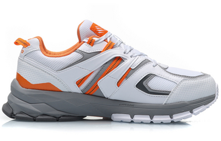 Order Li-Ning X-Claw Hiking 'Putih Oren Kelabu' ARDP023-1