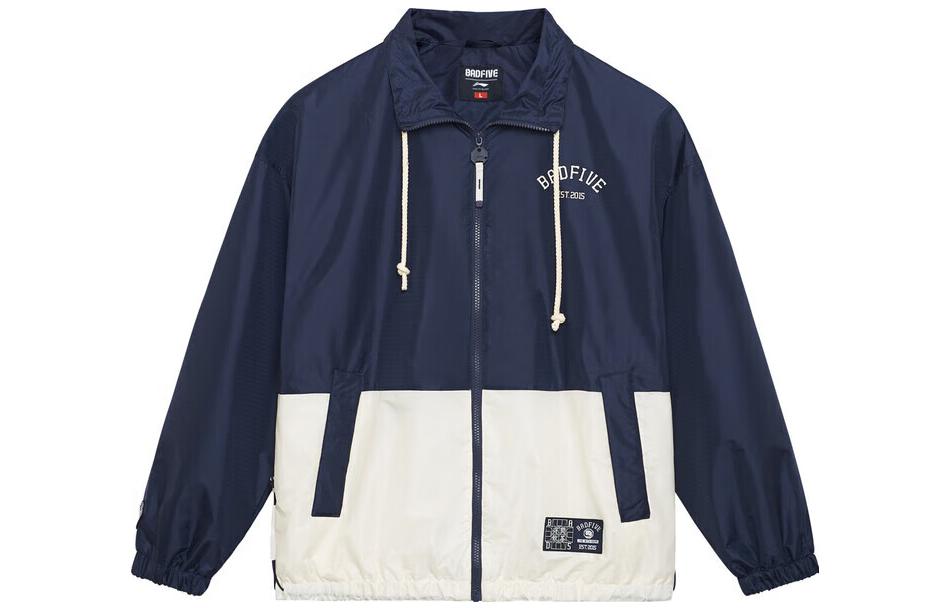 Li-Ning Anti-Series Letter Print Blue Casual Sports Jacket for Men AFDSD39-2