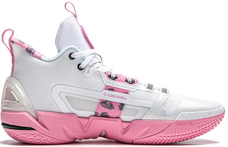 李寧 x BBC バッドファイブ 4 MID 白ピンク ABFU015-8 Order 李寧 x BBC バッドファイブ 4 MID 白ピンク ABFU015-8