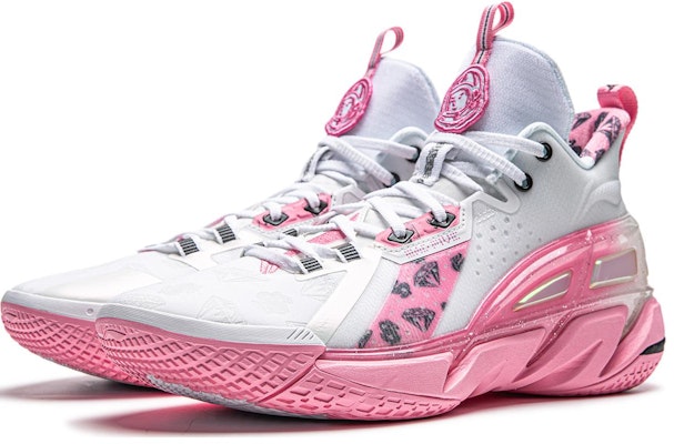 Li-Ning x Billionaire Boys Club Badfive 4 Mid 'White Pink' ABFU015-8 Lookbook Li-Ning x Billionaire Boys Club Badfive 4 Mid 'White Pink' ABFU015-8