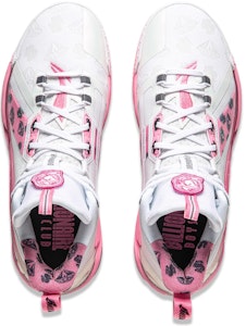 李寧 x BBC バッドファイブ 4 MID 白ピンク ABFU015-8 Purchase 李寧 x BBC バッドファイブ 4 MID 白ピンク ABFU015-8