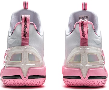 李寧 x BBC バッドファイブ 4 MID 白ピンク ABFU015-8 Details for 李寧 x BBC バッドファイブ 4 MID 白ピンク ABFU015-8