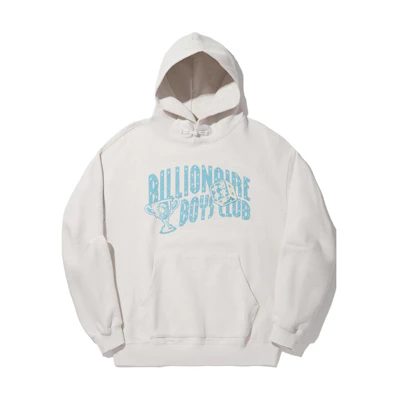 Li-Ning Billionaire Boys Club Skateboard Series Logo Sweatshirt Grey Mens AWDUG99-1