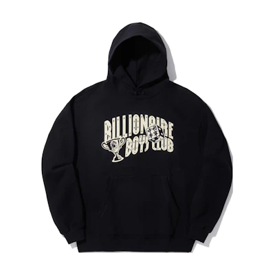 Li-Ning Billionaire Boys Club Skateboarding Letter Print Hoodie Black Men’s AWDUG99-4