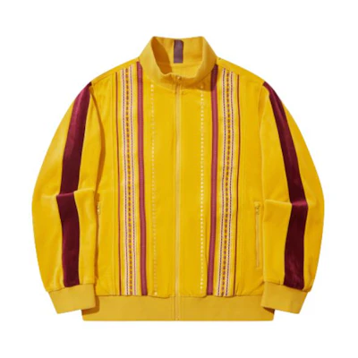 Li-Ning Bruce Lee Kung Fu Series Relaxed Embroidered Zip Jacket Men Sulphur Yellow AFDT879-2