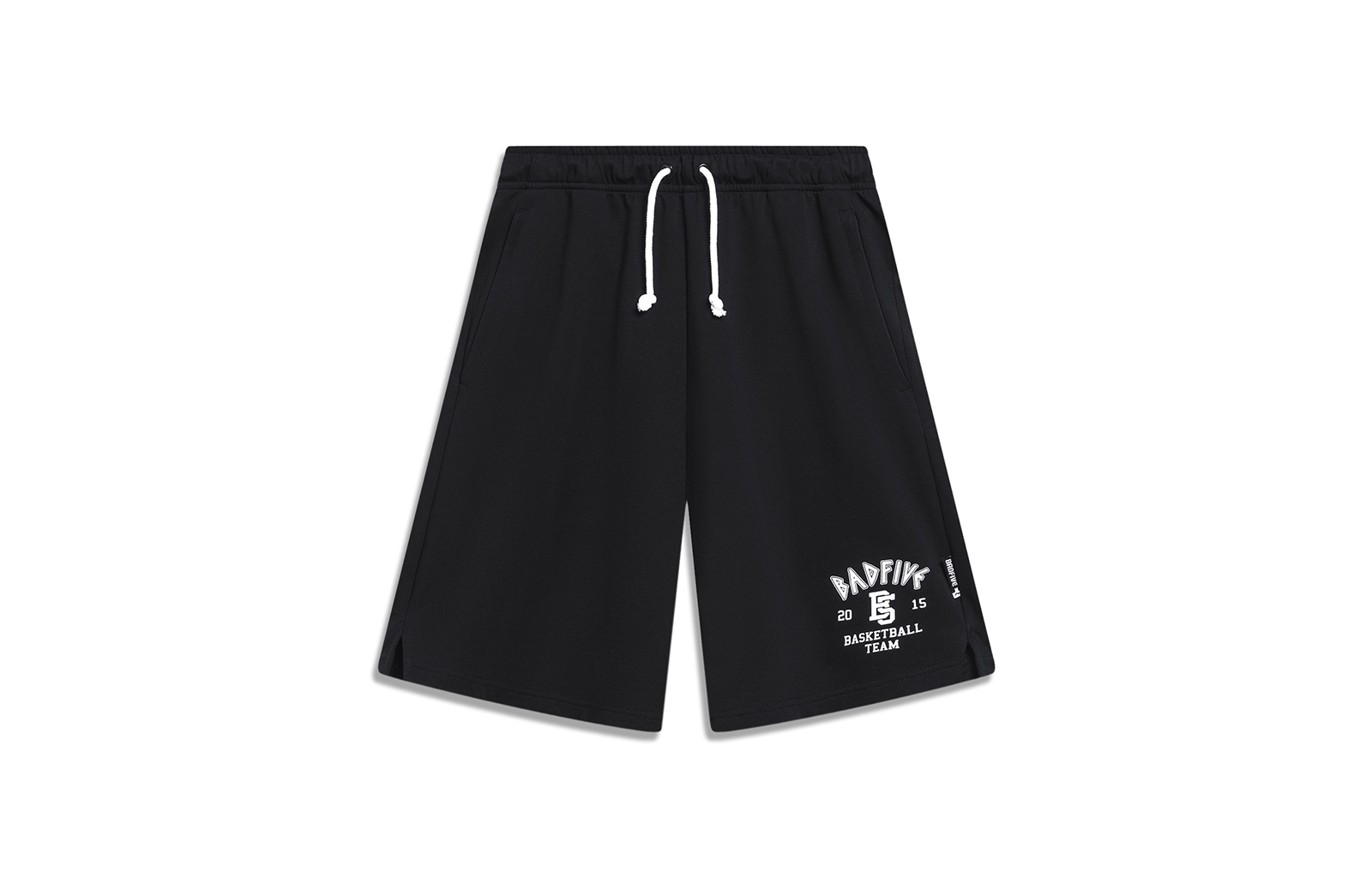 Li-Ning x Counterflow Alphabet Print  Black Drawstring Shorts AKST283-2