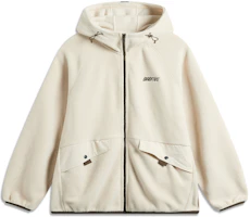 Li-Ning X countermarch series Fleece-Lined Jacket Off-White Gray AFDU499-1 Li-Ning X countermarch series Fleece-Lined Jacket Off-White Gray AFDU499-1
