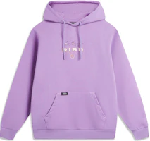 Li-Ning x Da Qian Animal Letter Hoodie Purple Unisex AWDTE21-3 Li-Ning x Da Qian Animal Letter Hoodie Purple Unisex AWDTE21-3
