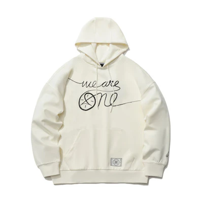 Li-Ning DFT Artist Letter Printed Sweatshirt Men’s Off-White AWDR515-2
