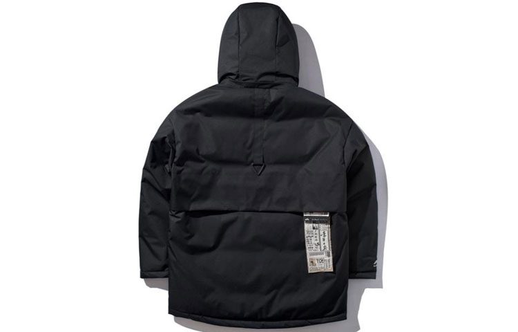 Li-Ning Disney Black Multi-Pocket Hooded Down Jacket AYMP235-1 圖 3