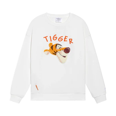 Li-Ning Disney Collaboration Cartoon Embroidery Sweatshirt Unisex AWDS549-3