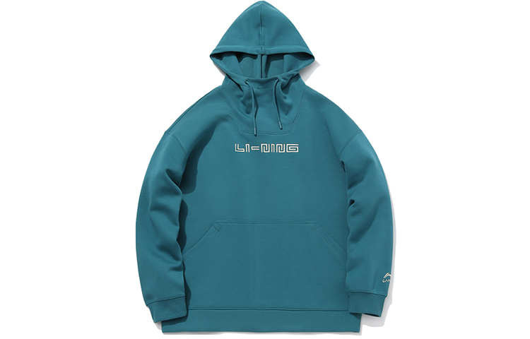 Li-Ning Disney Collaboration Dragonfly Green Hoodie for Men AWDQ839-3