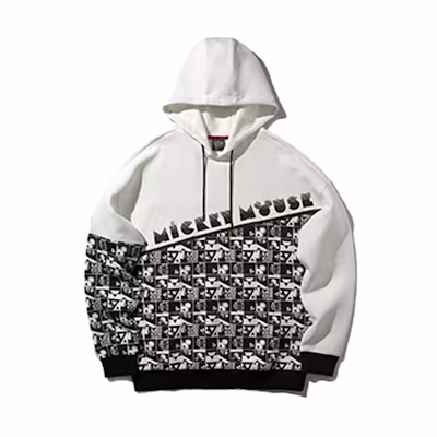 Li-Ning Disney Collaboration Loose Fit Pullover Hoodie Black () AWDQ001-3