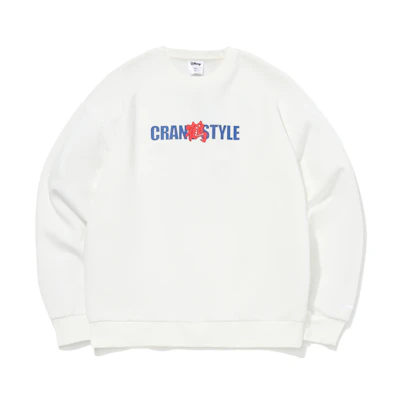 Li-Ning Disney Collaboration Pullover Sweatshirt Unisex Off-White AWDQB76-1