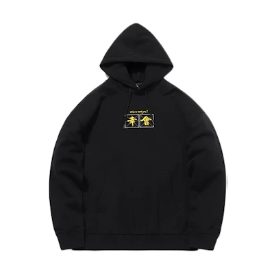 Li-Ning Disney Kung Fu Mickey Pullover Hoodie Unisex Black AWDQB74-3