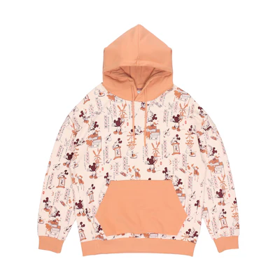 Li-Ning Disney Mickey All-Over Print Hoodie Pullover AWDR133-1