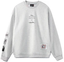 Li-Ning x Disney Mickey x Keith Haring Pullover Sweatshirt Grey () AWDR591-3 Li-Ning x Disney Mickey x Keith Haring Pullover Sweatshirt Grey () AWDR591-3