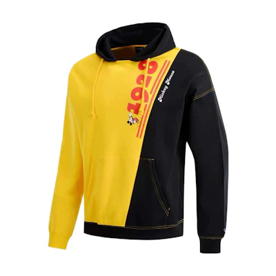 Li-Ning Disney Mickey Yellow Hoodie Casual Pullover Series AWDNB77-1