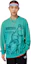 Details for Li-Ning x Disney Monsters University Print Fleece Pullover Sweatshirt Ice Green AWDT813-4
