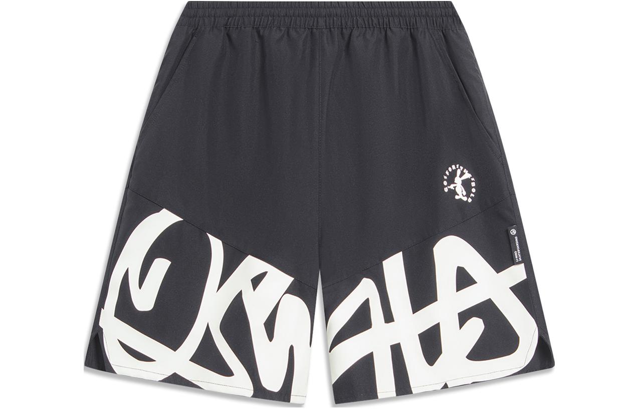 Li-Ning x Disney Oswald  Relaxed Fit Elastic Waist Sports Shorts. AKST311-1