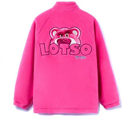 Li-Ning x Disney Pixar Lotso Embroidered Sherpa Jacket Unisex Lavender AFDRA16-1 Buy Li-Ning x Disney Pixar Lotso Embroidered Sherpa Jacket Unisex Lavender AFDRA16-1