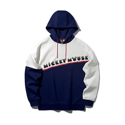 Li-Ning Disney Relaxed Fit Hoodie Deep Purple Blue AWDQ001-1