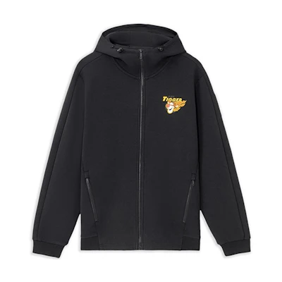 Li-Ning Disney Tigger Series Graphic Zip Hoodie Black () AWDRH41-1