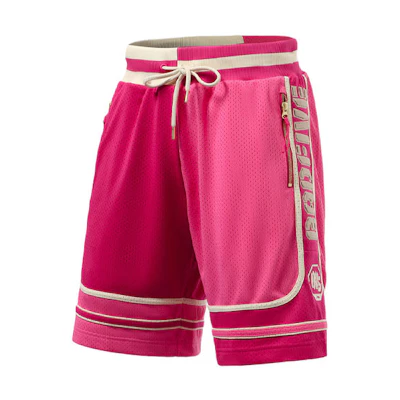 Li-Ning Disney Toy Story Lotso Colorblock Drawstring Shorts Red - . AAPR345-1