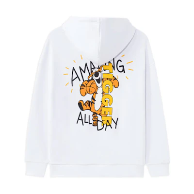 Li-Ning Disney White Pullover Sweatshirt Unisex Casual Couple Edition AWDRH39-1