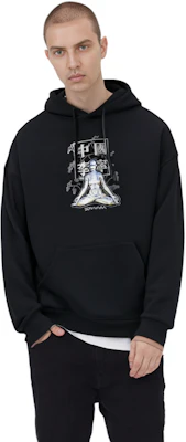 Li-Ning x Hajime Sorayama Basketball Hoodie Black Printed Oversized Fit AWDR643-2 Purchase Li-Ning x Hajime Sorayama Basketball Hoodie Black Printed Oversized Fit AWDR643-2