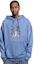 Shop Li-Ning x Hajime Sorayama Basketball Hoodie Blue Loose Fit Pullover AWDR643-1