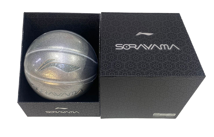 Order Li-Ning x Hajime Sorayama PU Basketball Silver Size 7 Durable Unisex Training Ball ABQR120-1