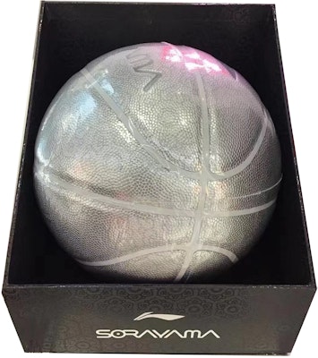 Li-Ning x Hajime Sorayama PU Basketball Silver Size 7 Durable Unisex Training Ball ABQR120-1 Purchase Li-Ning x Hajime Sorayama PU Basketball Silver Size 7 Durable Unisex Training Ball ABQR120-1